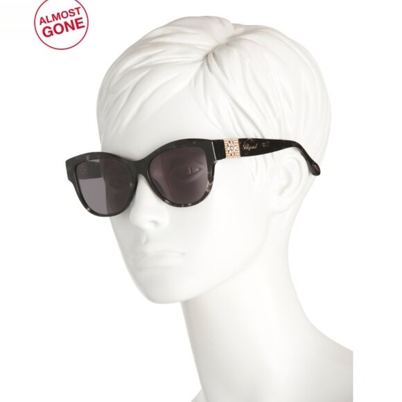 CHOPARD Grey 55mm Square Sunglasses - Picture 2 of 2